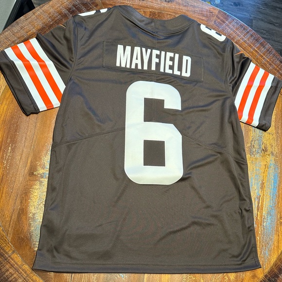 🏈 Nike NFL Baker Mayfield- Cleveland Browns Jersey. Size L- NWT! - Picture 1 of 12